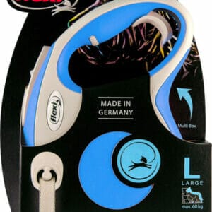 flexi new comfort band blauw L 5m